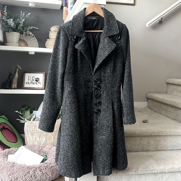 Love stitch flare coat - Picture 1 of 3